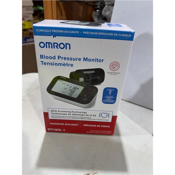 OMRON blood pressure monitor