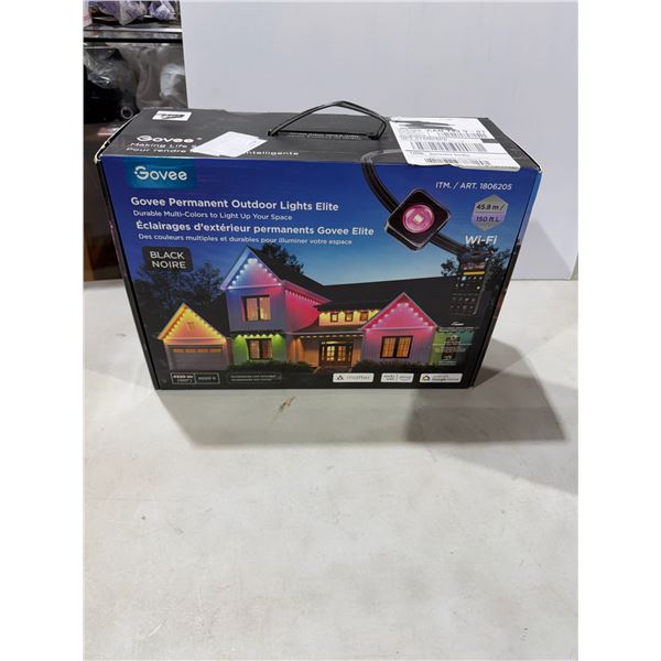 GOVEE permanent outdoor lights black 150 foot L
