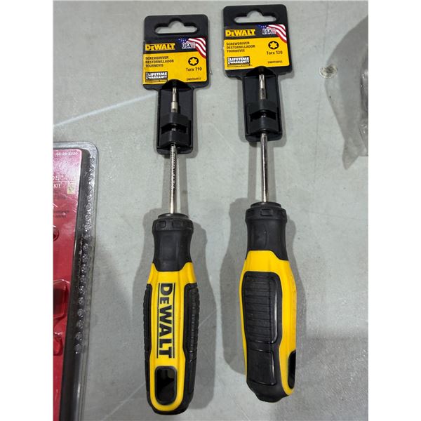 DeWalt screwdrivers