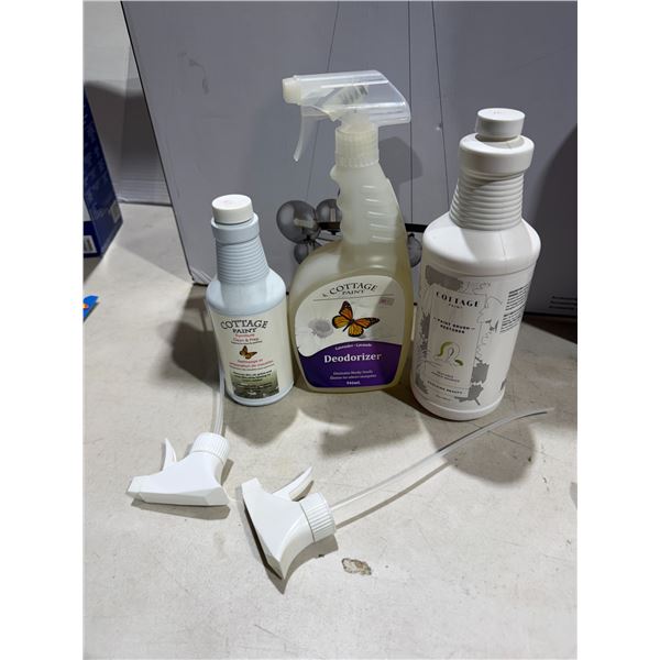 Cottage Paint deodorizer Furniture prep and clean and paint brush restore