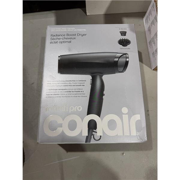 CONAIR Infiniti Pro radiance boost dryer