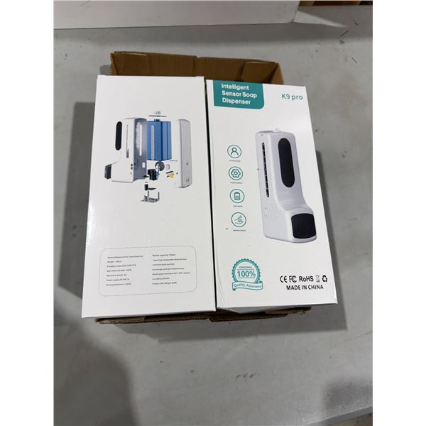 Intelligent sensor soap dispenser