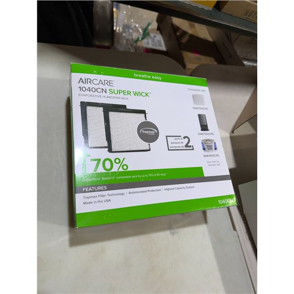 Breathe easy air Care 1040CN super wick filters