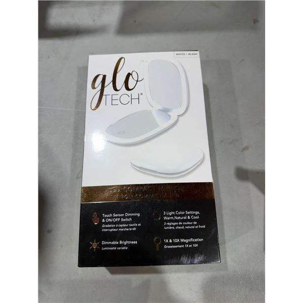 Glo tech LED compact mirror