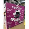 Image 3 : NINJA CRISPI PRO 6-IN-1 6QT COUNTERTOP GLASS AIR FRYER, ROSE QUARTZ - TESTED WORKING, RETAIL $399