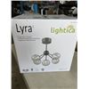 Image 1 : LIGHTICA LYRA 5-LIGHT GLASS PENDANT