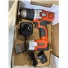 Image 2 : BLACK AND DECKER 12V DRILL WITH CHARGER AND BETTERY, WORKING