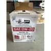 Image 1 : CASE OF KIRKLAND FULL SYNTHETIC SAE OW-20 MOTOR OIL. (2 X 4.73 LITRES)