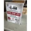 Image 2 : CASE OF KIRKLAND FULL SYNTHETIC SAE OW-20 MOTOR OIL. (2 X 4.73 LITRES)