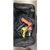 Image 1 : DEWALT TOOL BAG WITH 2 HEAT GUNS AND 2 GLUE GUNS