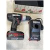 Image 1 : CRAFTSMAN 19.2 VOLT DRILL WITH BATTERY AND CHARGER, WORKING