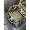 Image 4 : GAS TORCH IN PLASTIC TOTE AND JUMPER CABLES