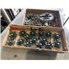 Image 3 : 2 TRAYS OF METAL FOUNTAIN SPOUTS