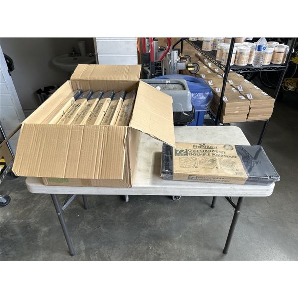7 NEW 72 CELL GREENHOUSE GROW KITS WITH FIBRE GROWING MIX