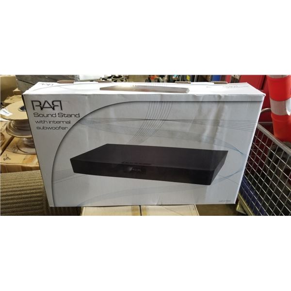 NEW RAR SOUND STAND WITH INTERNAL SUBWOOFER AND BLUETOOTH