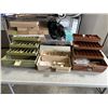 Image 1 : 3 TACKLE BOXES WITH ASSORTED FISHING CONTENTS