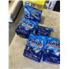 Image 1 : FINISH POWERBALL QUANTUM DISHWASHING DETERGENT AND LYSOL ADVANCED TOILET BOWL CLEANER