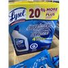 Image 3 : FINISH POWERBALL QUANTUM DISHWASHING DETERGENT AND LYSOL ADVANCED TOILET BOWL CLEANER