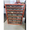 Image 6 : HUSKY TOOL BOX AND ASSORTED HAND TOOLS AND PARTS ORGANIZER, FULL OF HARDWARE
