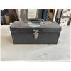 Image 1 : TOOLBOX WITH CONTENTS INCLUDING RATCHET SET, TAPE MEASURER ETC