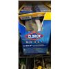 Image 2 : CASE OF CLOROX DISINFECTING BLEACH 3 JUGS 3.57L AND CASE OF OXI CLEAN 11LBS