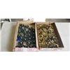 Image 1 : 2 TRAYS OF METAL FOUNTAIN SPOUTS