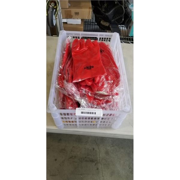 12 NEW PAIRS OF CHEMICAL GLOVES