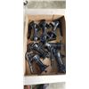 Image 3 : TRAY OF 7 CAST IRON FOUNTAIN SPOUTS