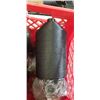 Image 2 : 5 SPOOLS COMMERCIAL BLACK NYLON THREAD