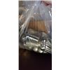 Image 3 : BAG OF 9/16 LUG NUTS APPROX 40, AND BOX WITH GMC CANYON COLORADO ADAPTORS