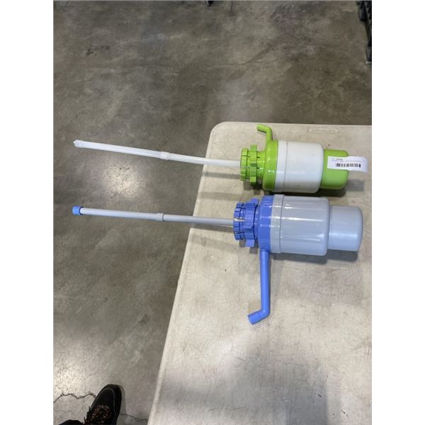 2 WATER PUMPS. ONE FROM DOLPHIN WATER. MODEL # 8080