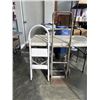 Image 1 : 2 WHEEL DOLLY AND METAL STEP LADDER