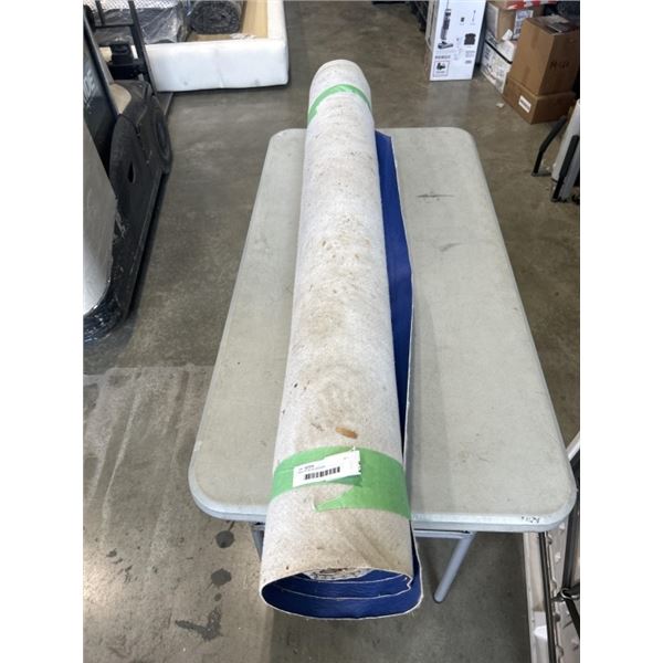 ROLL OF BLUE LEATHER