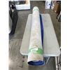 Image 1 : ROLL OF BLUE LEATHER