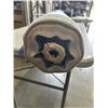 Image 4 : ROLL OF BLUE LEATHER