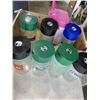 Image 1 : 7 VACUUM SEAL CANNISTERS, GLASS DISPENSER, ETC