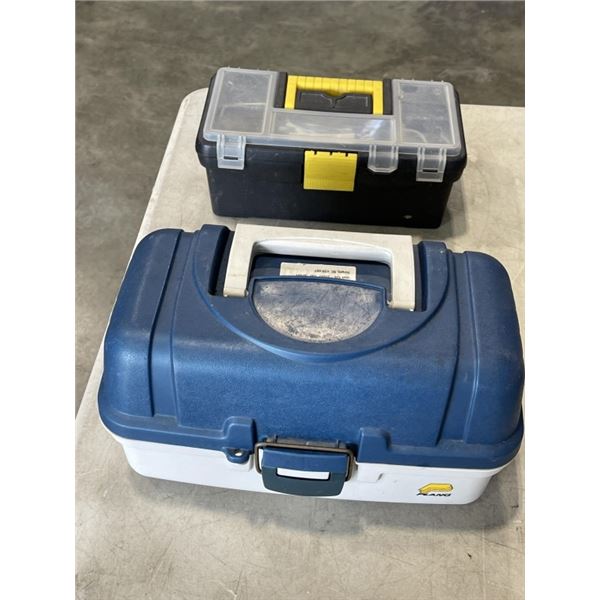 1 TOOLBOX AND 1 FISHING BOX