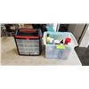 Image 1 : PARTS ORGANIZER AND TOTE WITH SHOP FLUIDS