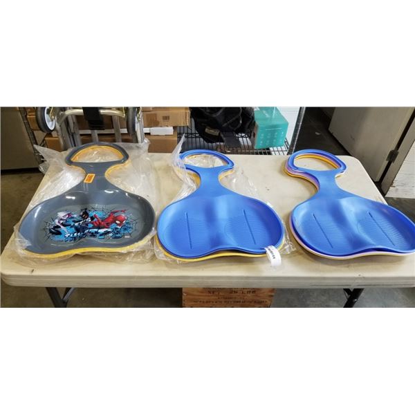 10 KIDS SNOW SLEDS