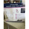 Image 3 : PRESERVE TECH UIVERSAL RAISED TOILET SEAT AND 2 RAISED BACK SUPPORTS