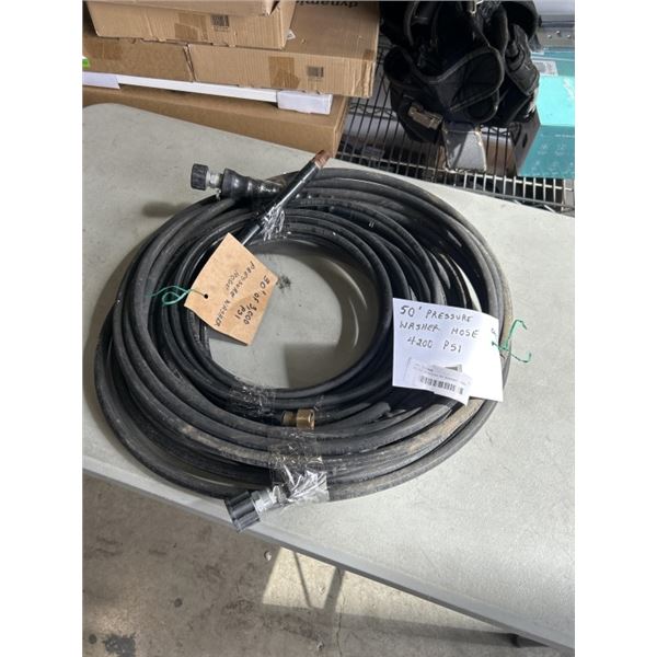 30' AND 50' PRESSURE WASHER HOSES