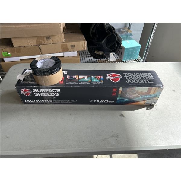 SURFACE SHIELDS MULTI SURFACE PROTECTION FILM AND RAMBOARD SEAM TAPE