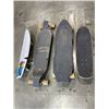 Image 1 : 3 LANDYACHTZ LONGBOARDS AND A RIPSURF CASTER BOARD