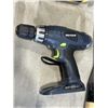 Image 2 : GARDEN SHEARS, WORK LIGHT, AND PRO PULSE SCREW GUN. NO BATTERY/CHARGER FOR SCREW GUN