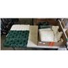 Image 1 : 13 NEW 2 PACKS CHRISTMAS 18" PILLOW SHAMS. 9 WHITE, 4 GREEN