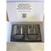 Image 3 : SET OF 4 NEW EPARE 8OZ WINE GLASSES SET, DUAL WALL INSULATED GLASS RETAIL $45 EACH, TOTAL $90