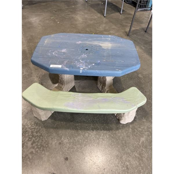 STEP 2 KIDS OUTDOOR PLAY TABLE