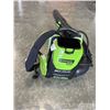 Image 1 : GREENWORKS 80 VOLT BACKPACK BLOWER NO BATTERY WORKS WHEN IT WANTS TO
