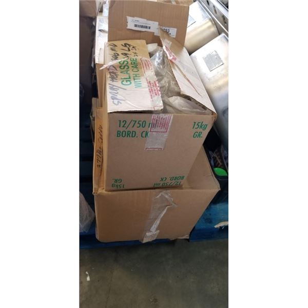 2 CASES OF CLEAR FOUNTAIN SPRAY HEADS