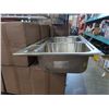 Image 2 : STAINLESS DOUBLE SINK